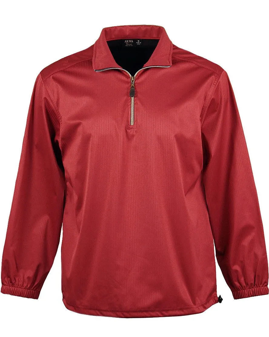 AKWA Water & Wind Resistant Men's 1/4 Zip Windshirt (Without Pockets)