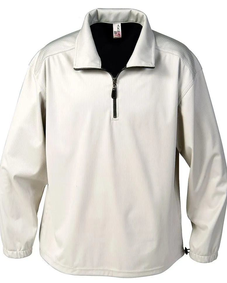 AKWA Water & Wind Resistant Men's 1/4 Zip Windshirt (Without Pockets)