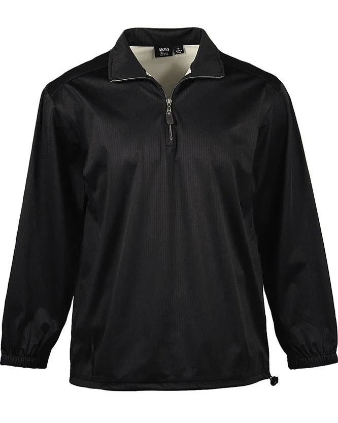 AKWA Water & Wind Resistant Men's 1/4 Zip Windshirt (Without Pockets)