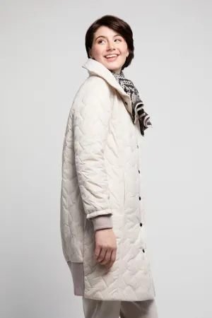 Atelier by Lyse Spenard Quilted Coat - Whisper