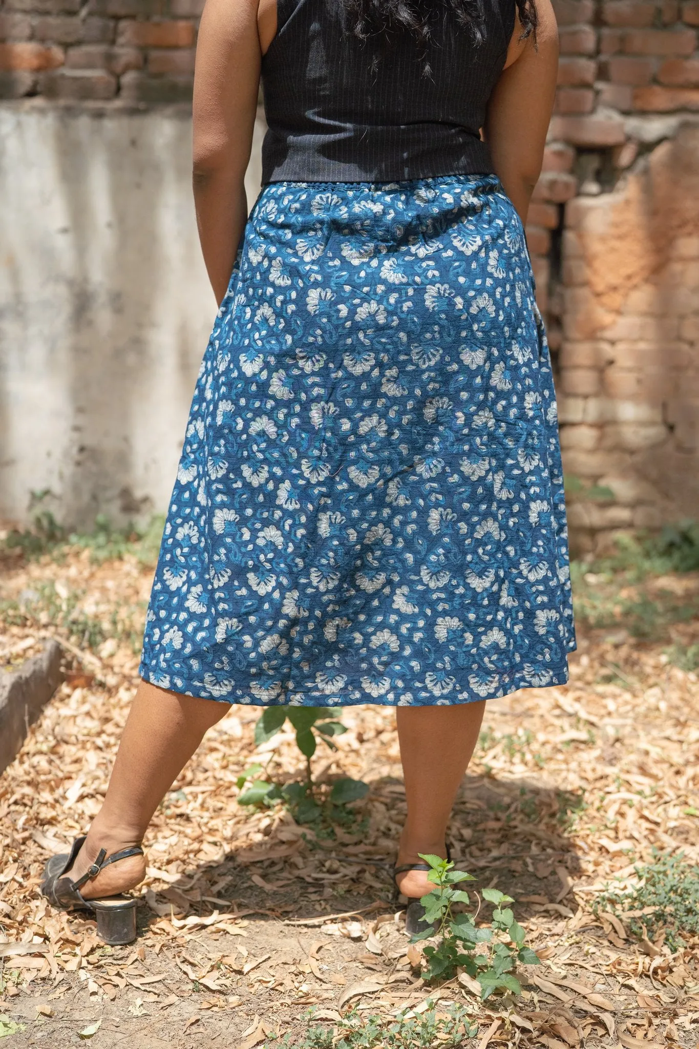 Betty Flared Printed Skirt