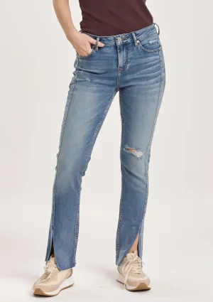 Blaire High-Rise Straight Jeans - Bossa