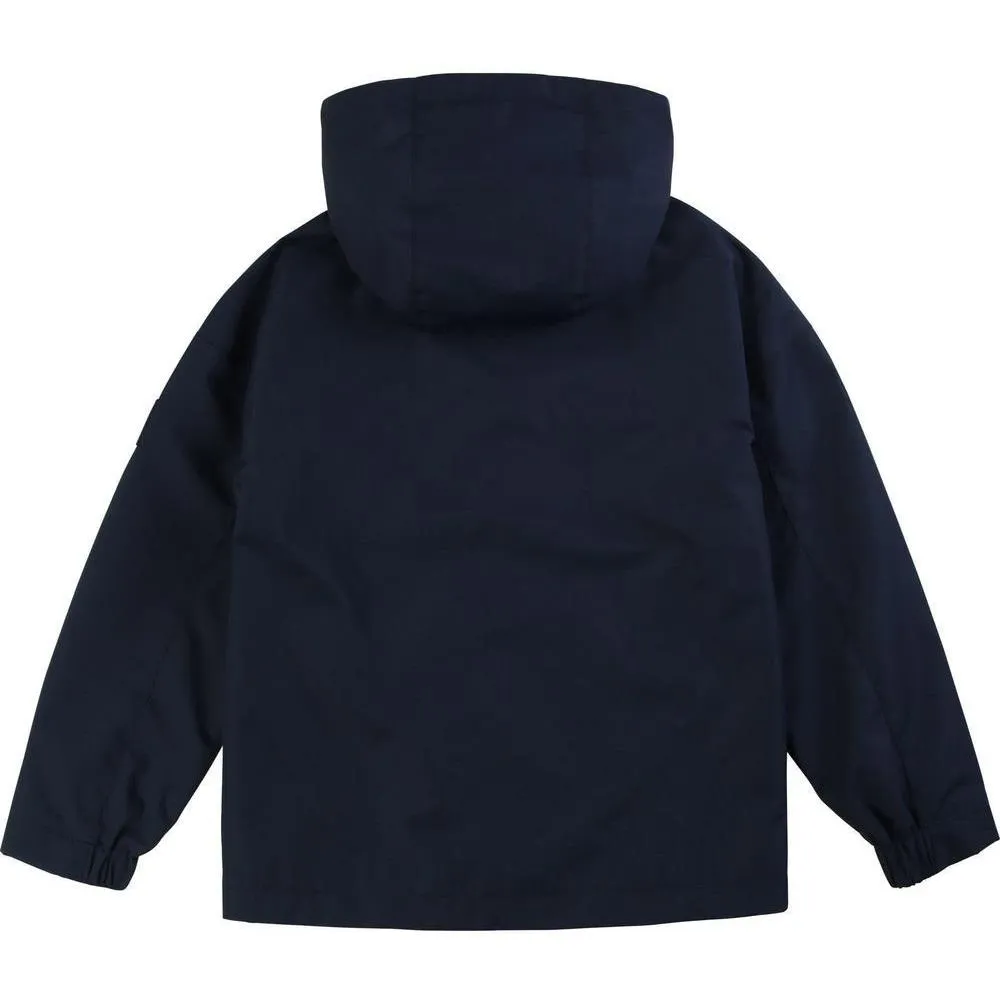 Boys Navy Windbreaker