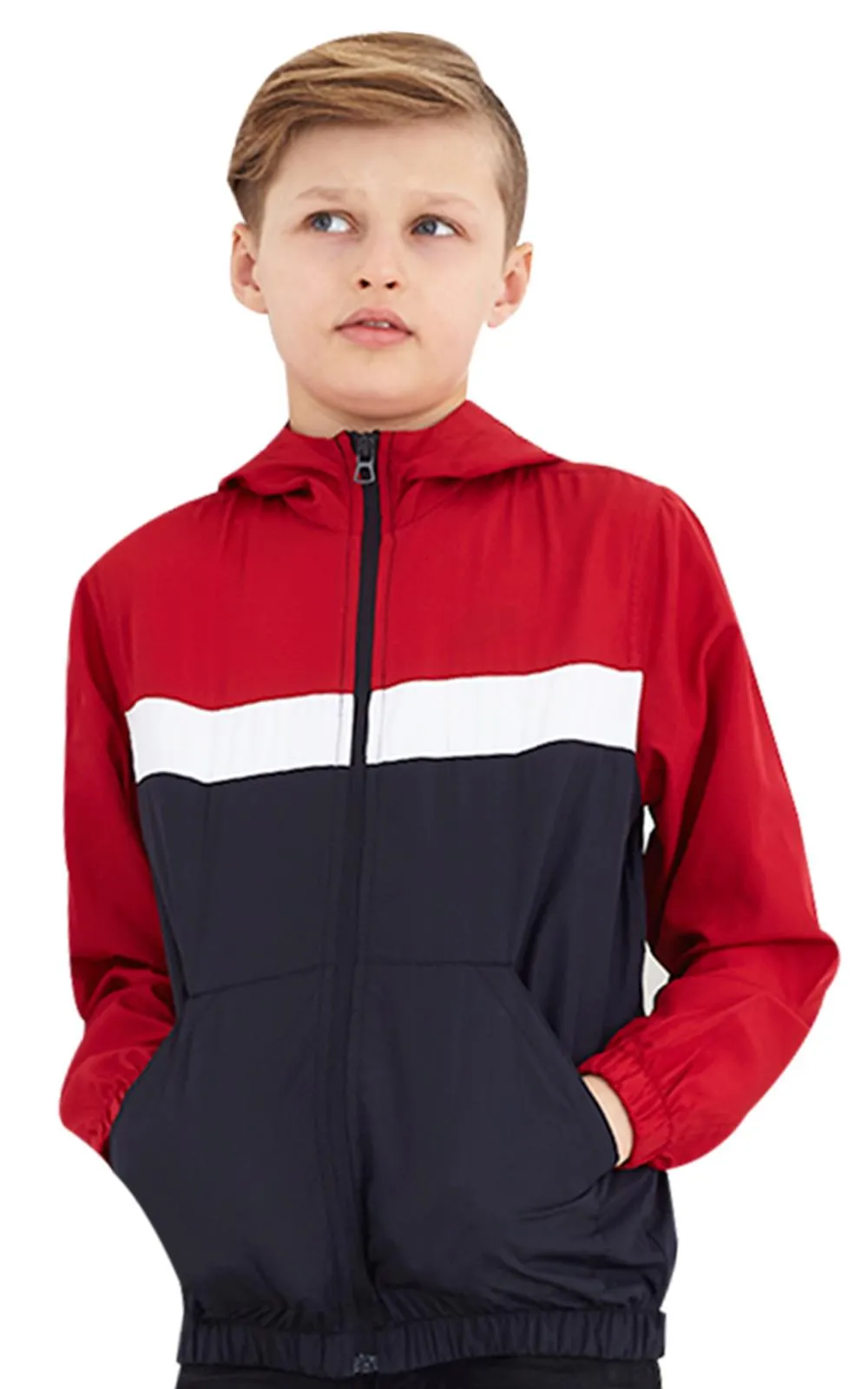 Boys Wind Runner Hooded Jacket