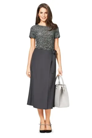 Burda Wrap Skirts 6733