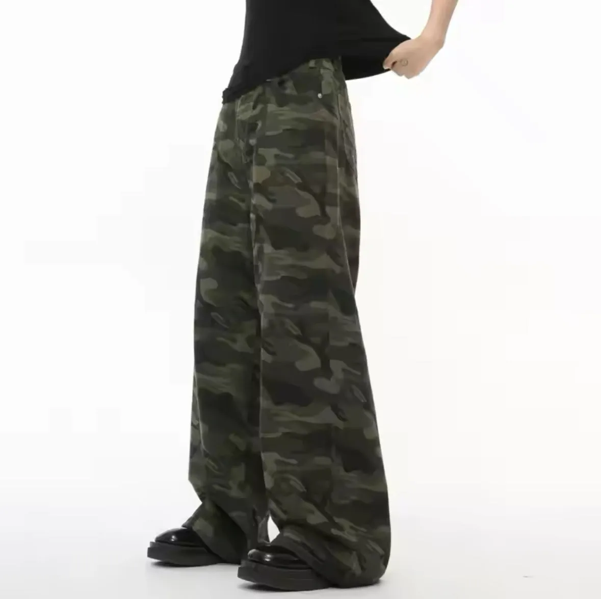 Camo Baggy Jeans