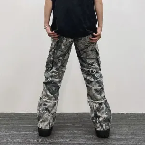 Camouflage  Baggy Jeans^