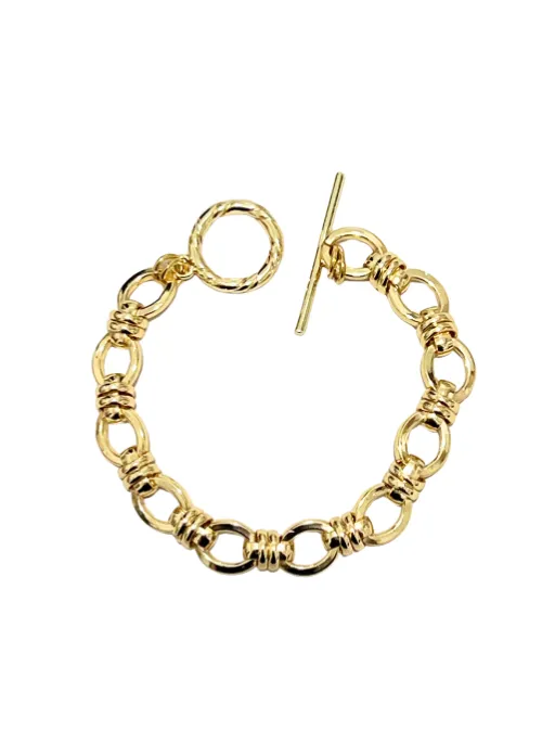 Cher Chunky Gold Chain Bracelet