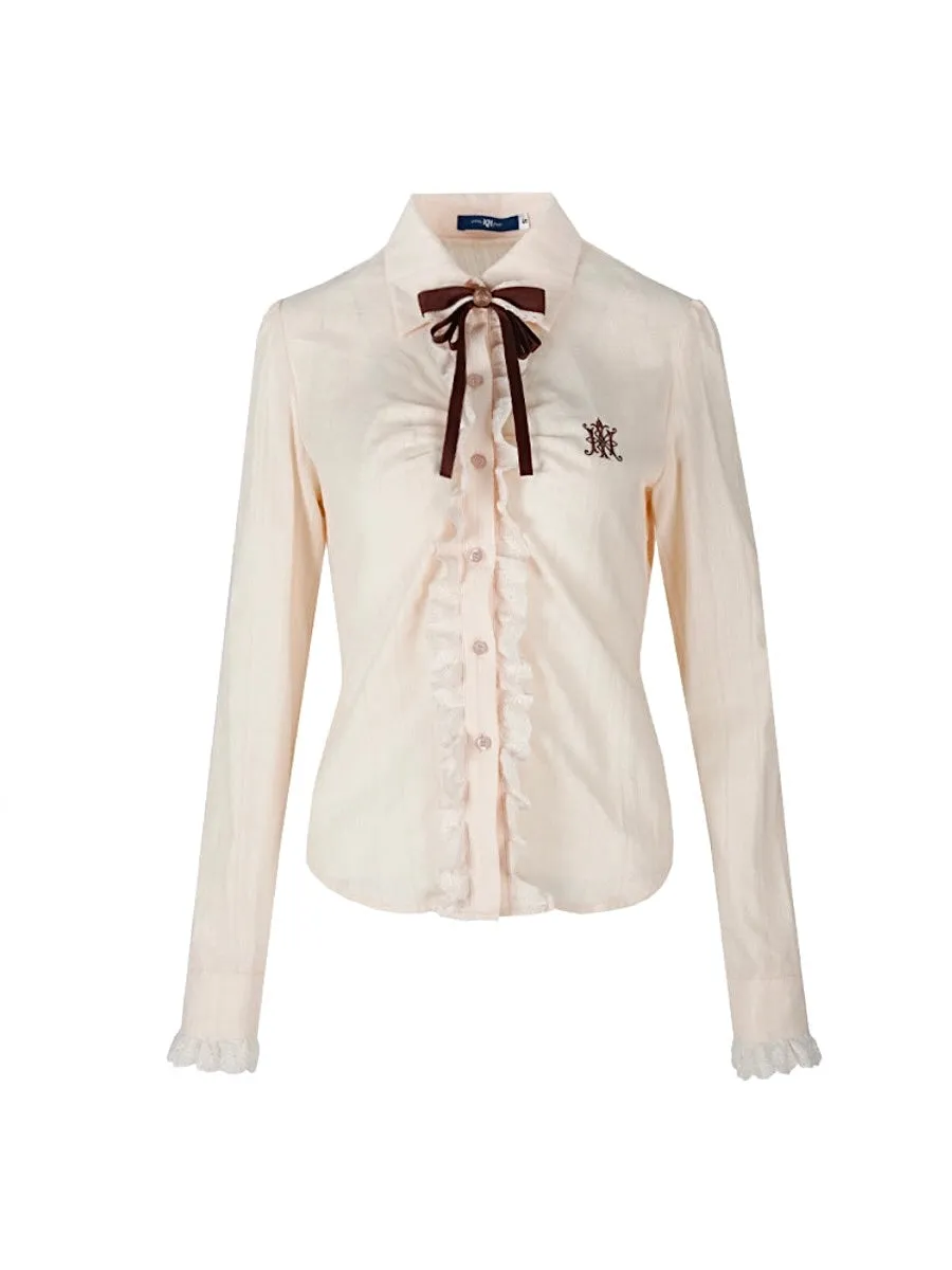 Chic Parisian Shirt & Bow Tie