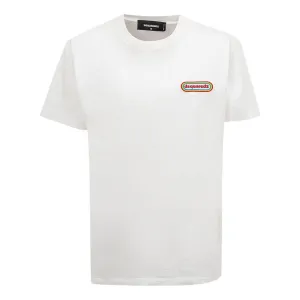 Dsquared² Chic White Cotton Staple Tee