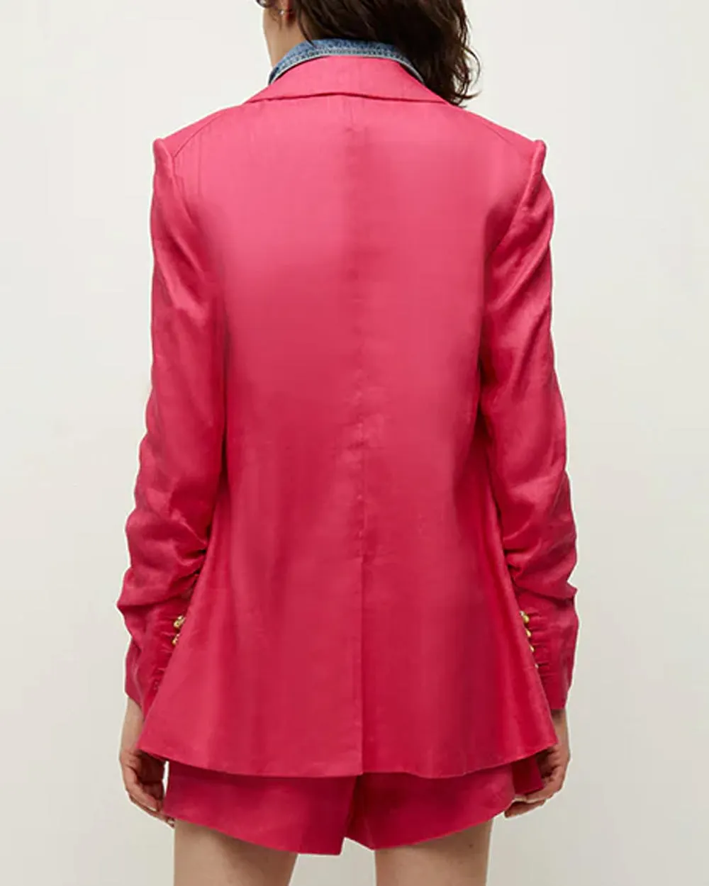 Fuchsia Hirsh Dickey Jacket