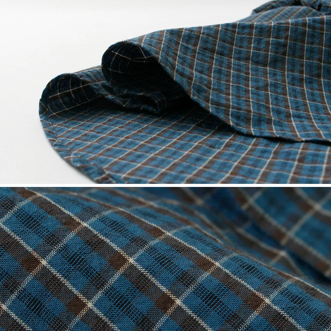 FUJITO / Big Size Shirt Small Check