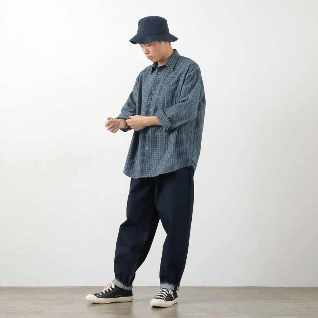 FUJITO / Big Size Shirt Small Check