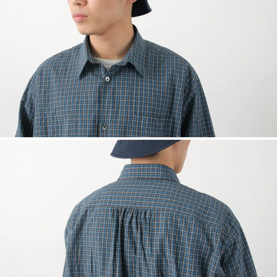 FUJITO / Big Size Shirt Small Check