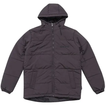 Henleys Overdrive Hooded Puffer - Mens - Coal