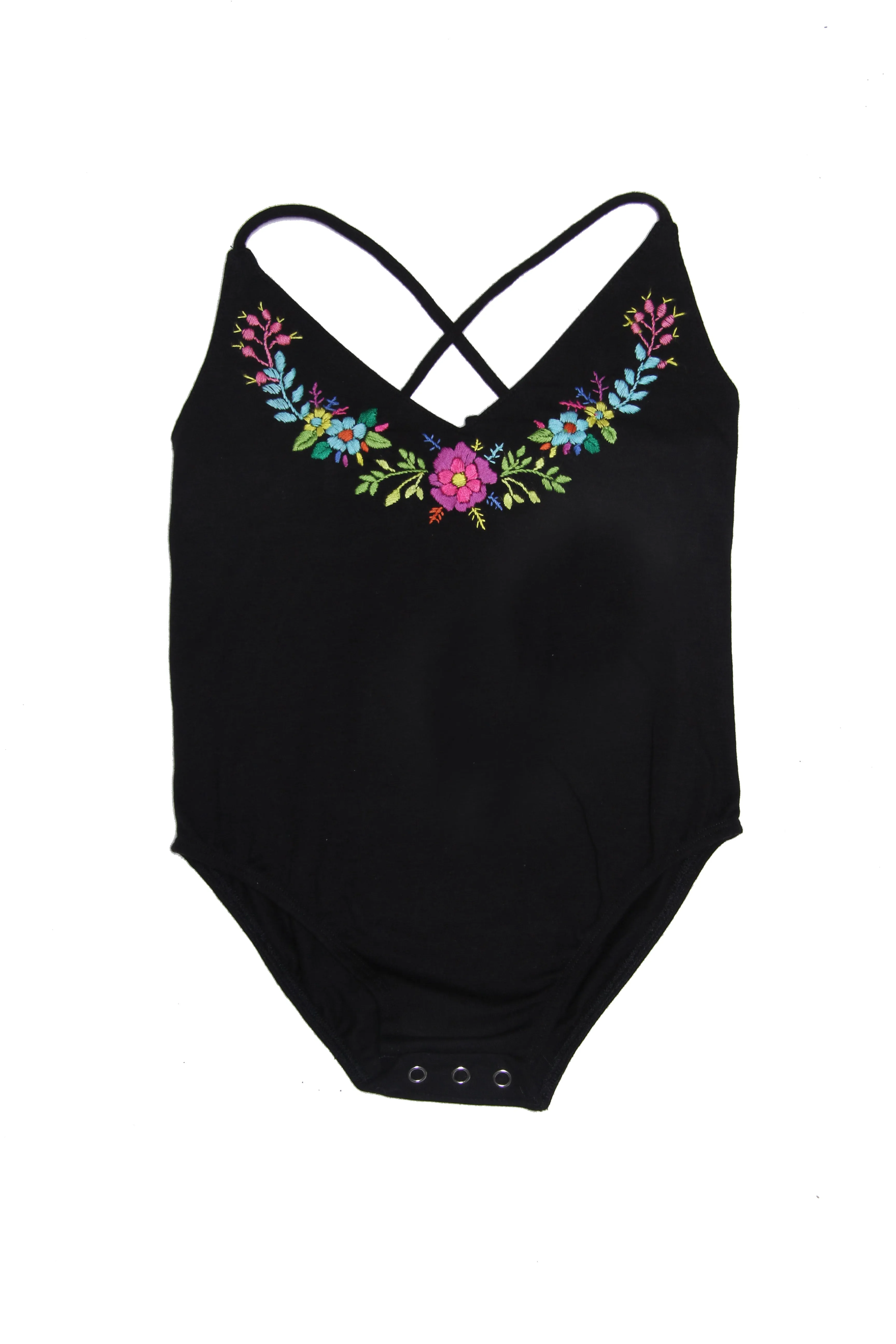 Honey Leotard Midnight with Hand Stitch (Girls)