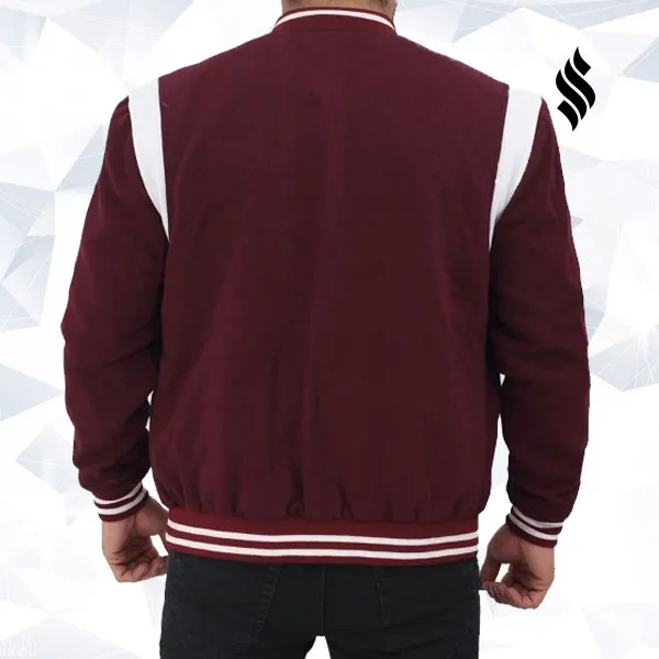 Jesse Maroon Letterman Jacket