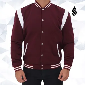 Jesse Maroon Letterman Jacket