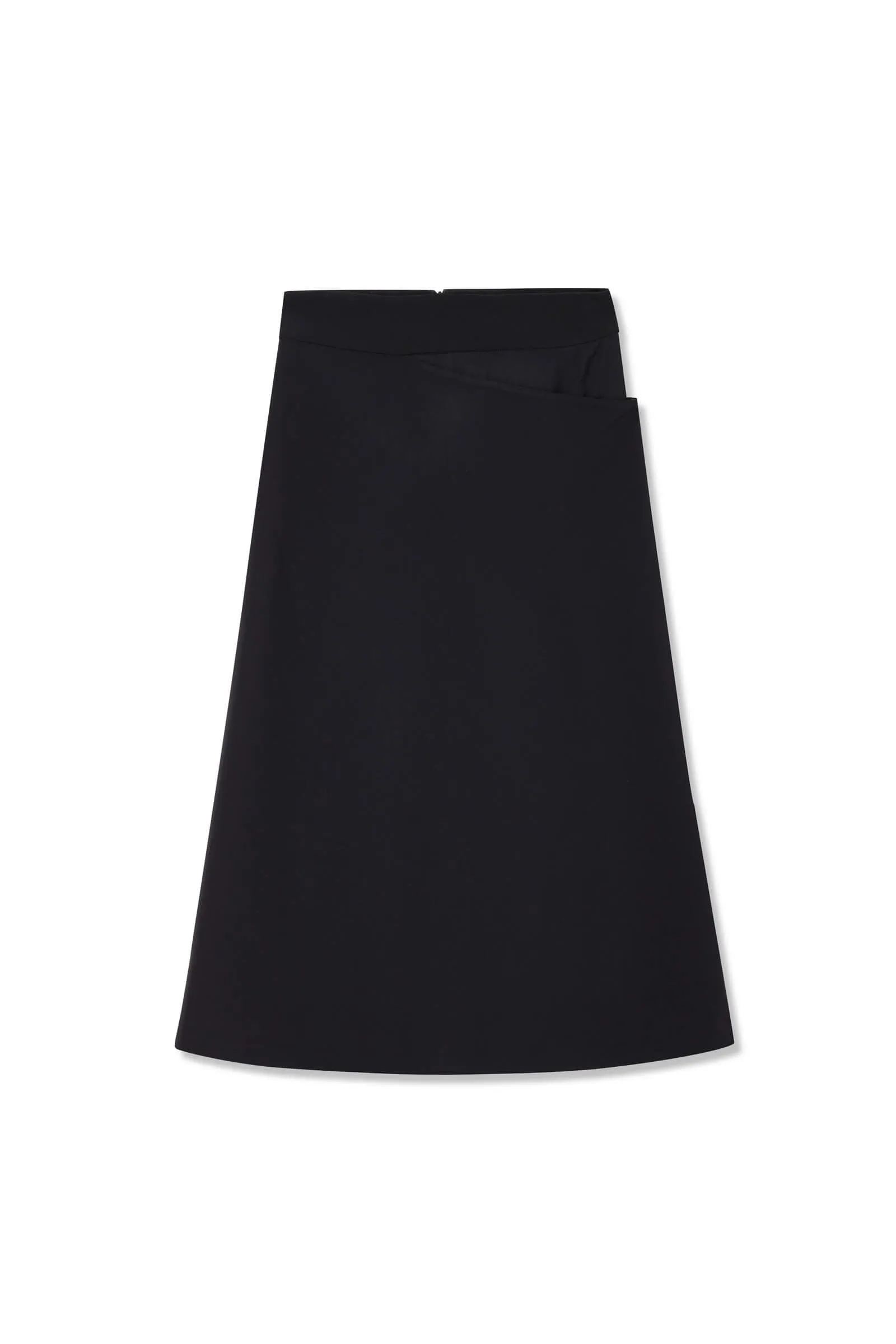 LILY Draped A-line Skirt