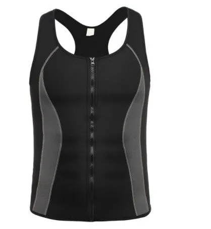 Men Waist Trainer Tank Tops Shapewear Slimming Body Shaper