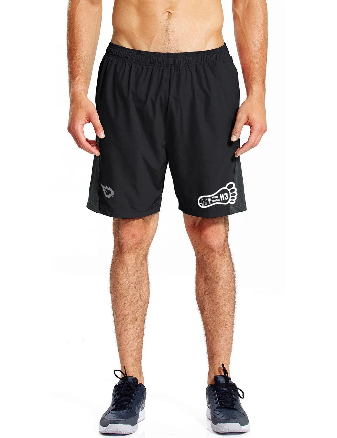 Men's Reflective H3 Shorts - Happy Heretics