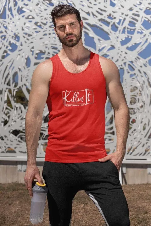 Mens Vest Tops  'Killin It' Design