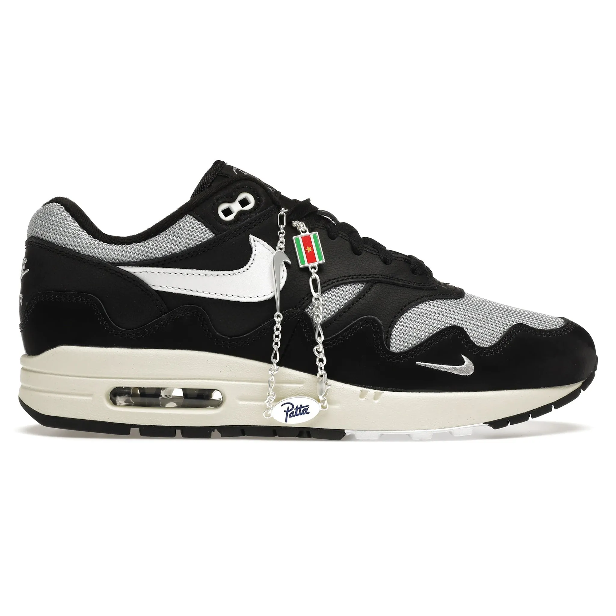 Nike Air Max 1 Patta Waves Black (With Bracelet)