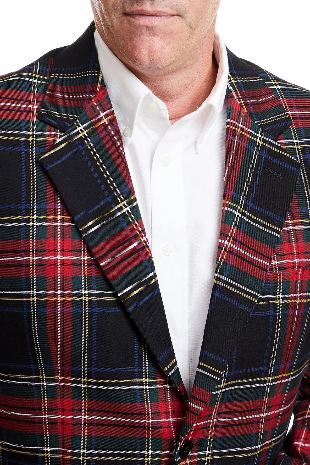 Philip Sportcoat Black Stewart Tartan