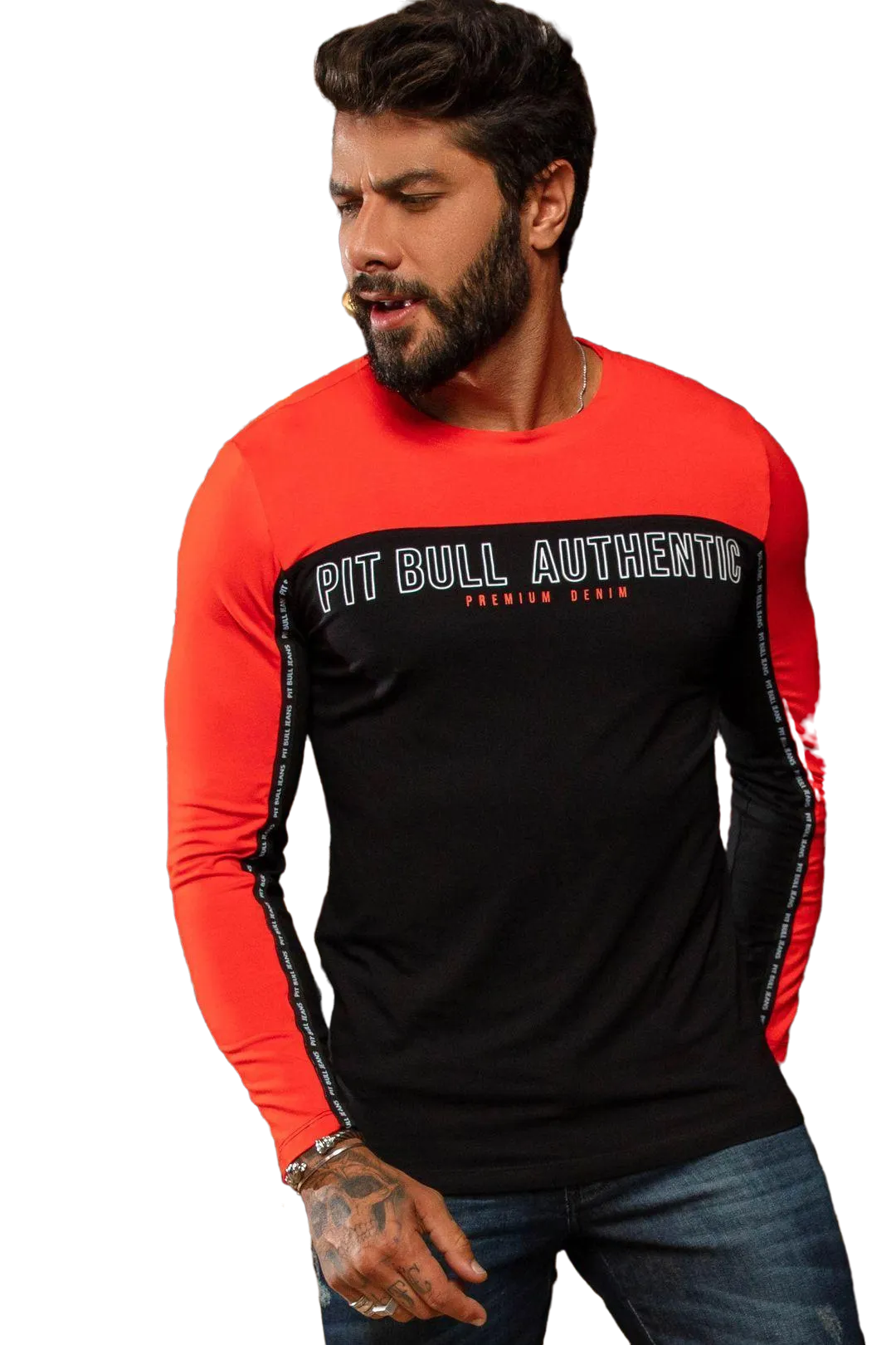 Pit Bull Jeans Men's Long Sleeve T-Shirt 63813