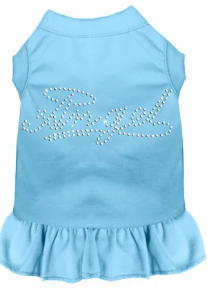 Rhinestone Angel Dress Baby Blue Xxxl (20)