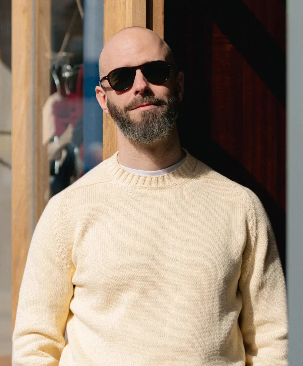 The Hand-Framed Cotton Sweater