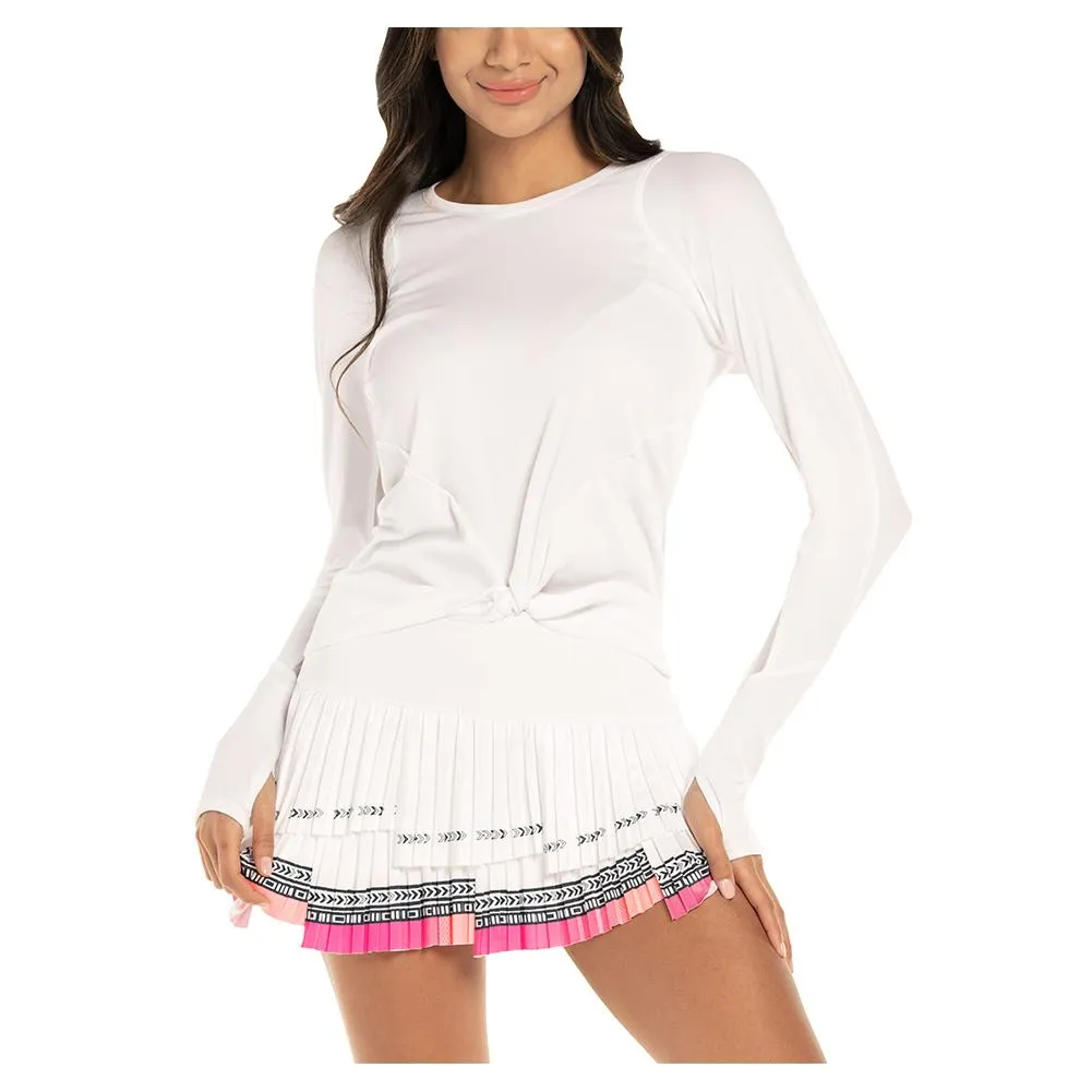 Women's Wrap it Up Long Sleeve Tennis Top