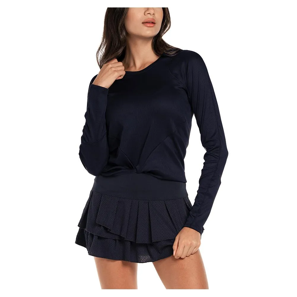 Women's Wrap it Up Long Sleeve Tennis Top